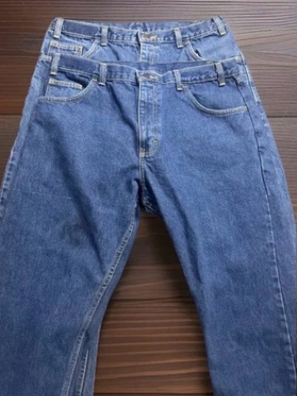 SteelGuard NFPA 2112 FR Men’s Blue Denim CAT 2 36x28 lot of 2 - Picture 9 of 12